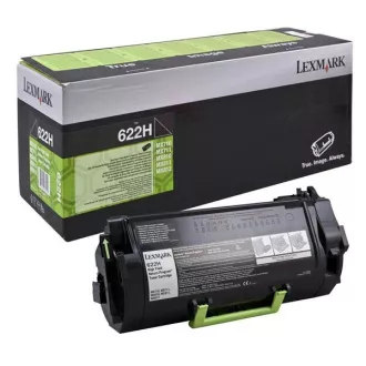 Lexmark 622H (62D2H00) - toner, black (črn) Lexmark 622H (62D2H00) - toner, black (črn)