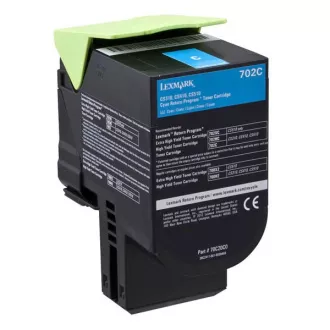 Lexmark 70C20C0 - toner, cyan (azuren) Lexmark 70C20C0 - toner, cyan (azuren)