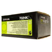 Lexmark 702H (70C2HK0) - toner, black (črn)
