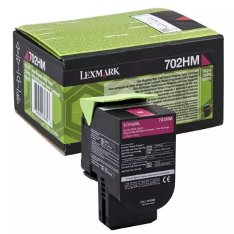 Lexmark 702H (70C2HM0) - toner, magenta (purpuren)