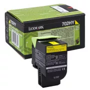 Lexmark 702H (70C2HY0) - toner, yellow (rumen)