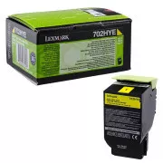 Lexmark 70C2HYE - toner, yellow (rumen)