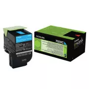 Lexmark 70C2XC0 - toner, cyan (azuren)