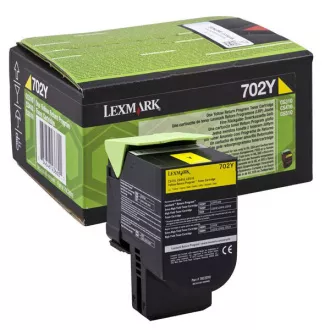 Lexmark 70C2XY0 - toner, yellow (rumen)