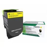 Lexmark 71B20Y0 - toner, yellow (rumen)