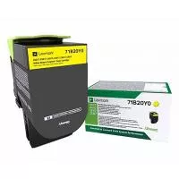 Lexmark 71B20Y0 - toner, yellow (rumen)