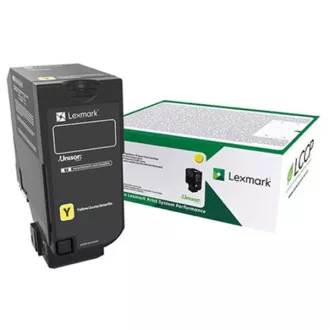 Lexmark 73B20Y0 - toner, yellow (rumen)