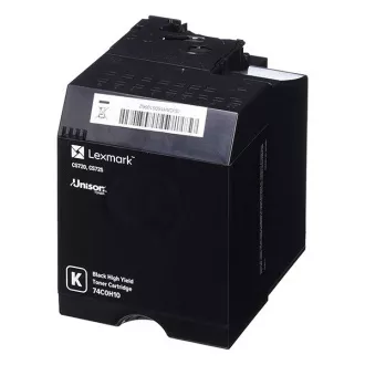 Lexmark 74C0H10 - toner, black (črn)