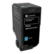 Lexmark 74C20C0 - toner, cyan (azuren)