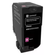 Lexmark 74C20M0 - toner, magenta (purpuren)