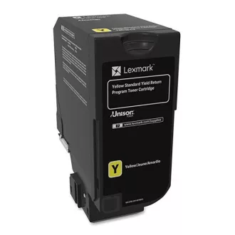Lexmark 74C20Y0 - toner, yellow (rumen)