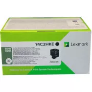 Lexmark 74C2HKE - toner, black (črn)