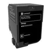 Lexmark 74C2HK0 - toner, black (črn)