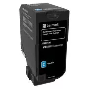 Lexmark 74C2SC0 - toner, cyan (azuren)