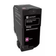 Lexmark 74C2SM0 - toner, magenta (purpuren)