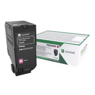 Lexmark 75B20M0 - toner, magenta (purpuren)