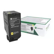 Lexmark 75B20Y0 - toner, yellow (rumen)