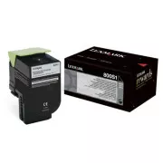 Lexmark 80C0S10 - toner, black (črn)