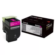 Lexmark 80C0S30 - toner, magenta (purpuren)