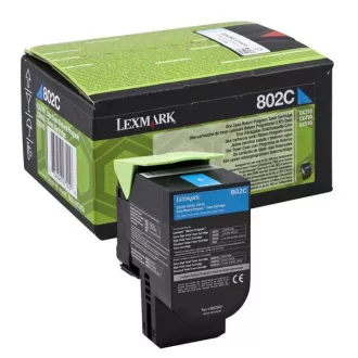 Lexmark 80C20C0 - toner, cyan (azuren) Lexmark 80C20C0 - toner, cyan (azuren)