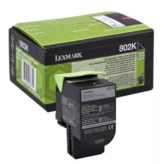 Lexmark 80C20K0 - toner, black (črn) Lexmark 80C20K0 - toner, black (črn)