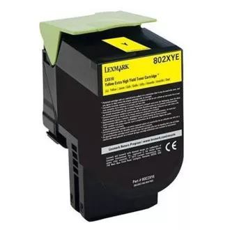 Lexmark 80C20YE - toner, yellow (rumen) Lexmark 80C20YE - toner, yellow (rumen)