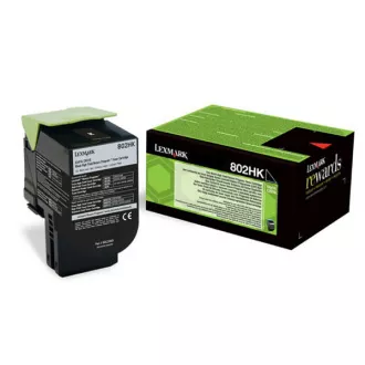 Lexmark 80C2HKE - toner, black (črn) Lexmark 80C2HKE - toner, black (črn)