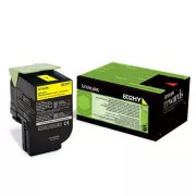 Lexmark 80C2HY0 - toner, yellow (rumen)