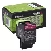 Lexmark 80C2SME - toner, magenta (purpuren)