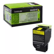 Lexmark 80C2SYE - toner, yellow (rumen)