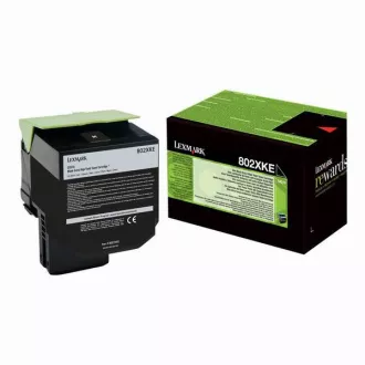 Lexmark 80C2XKE - toner, black (črn)