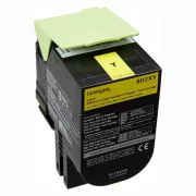 Lexmark 80C2XY0 - toner, yellow (rumen)