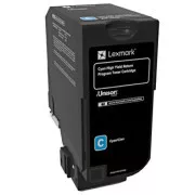 Lexmark 84C2HC0 - toner, cyan (azuren)