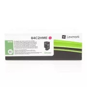 Lexmark 84C2HME - toner, magenta (purpuren)