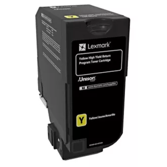 Lexmark 84C2HY0 - toner, yellow (rumen)