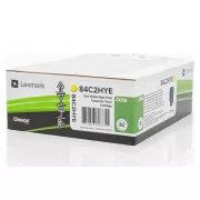 Lexmark 84C2HYE - toner, yellow (rumen)