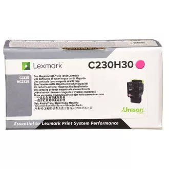 Lexmark C230H30 - toner, magenta (purpuren)