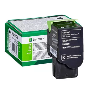 Lexmark C2320K0 - toner, black (črn)