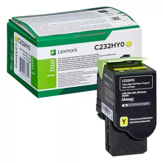 Lexmark C232HY0 - toner, yellow (rumen)