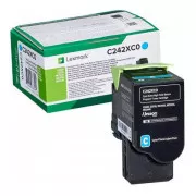 Lexmark C242XC0 - toner, cyan (azuren)