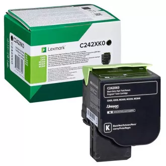 Lexmark C242XK0 - toner, black (črn)