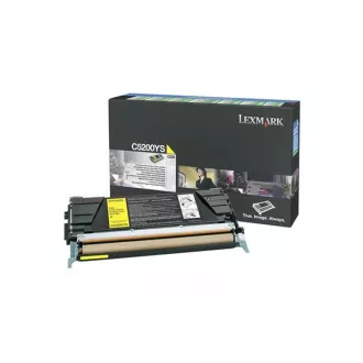 Lexmark C5200YS - toner, yellow (rumen)