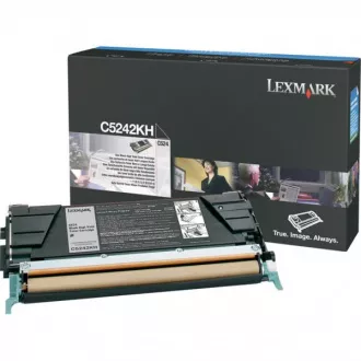 Lexmark C5242KH - toner, black (črn) Lexmark C5242KH - toner, black (črn)