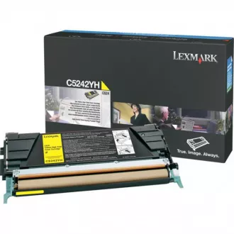 Lexmark C5242YH - toner, yellow (rumen)
