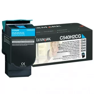 Lexmark C540 (C540H2CG) - toner, cyan (azuren)
