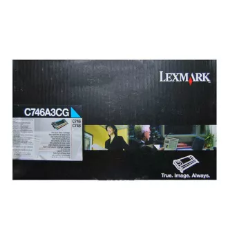 Lexmark C746A3CG - toner, cyan (azuren) Lexmark C746A3CG - toner, cyan (azuren)