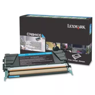 Lexmark C748H1CG - toner, cyan (azuren) Lexmark C748H1CG - toner, cyan (azuren)