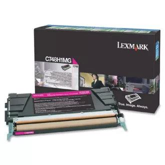 Lexmark C748H1MG - toner, magenta (purpuren)