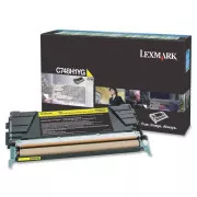 Lexmark C748H1YG - toner, yellow (rumen)