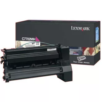 Lexmark C7702MH - toner, magenta (purpuren)